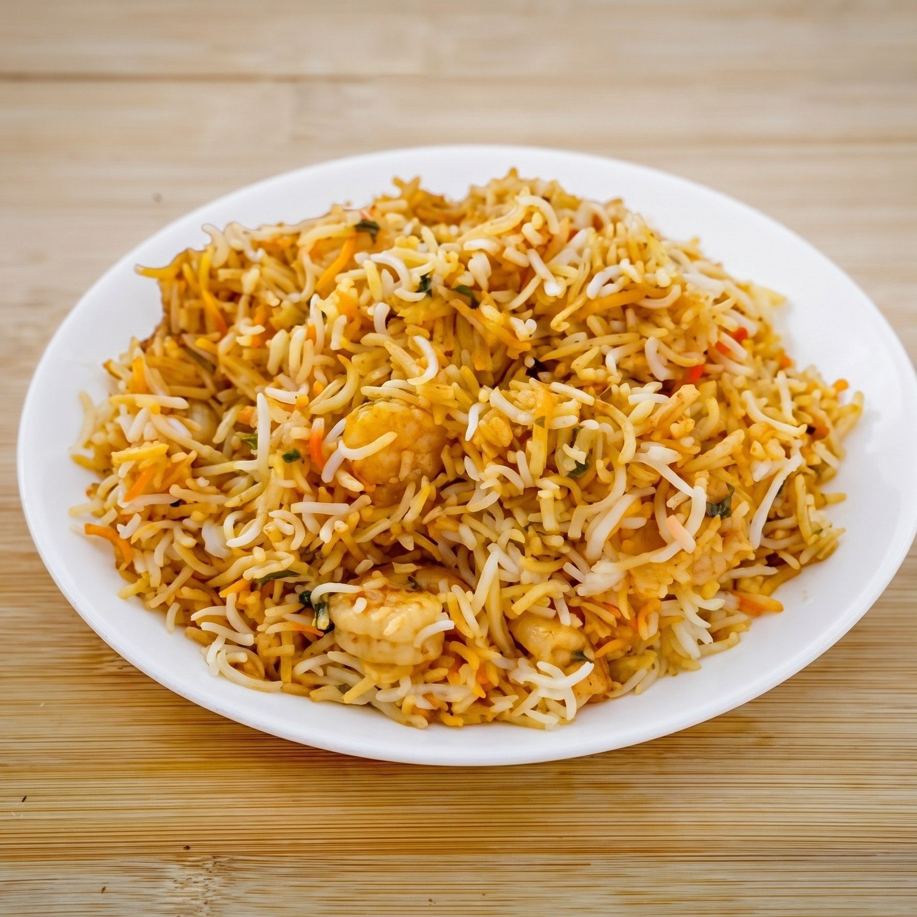 Shrimp Biryani.